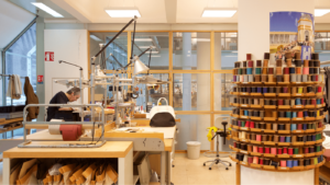 Vue intérieure des ateliers de Pantin - Pôle Val-de-Seine