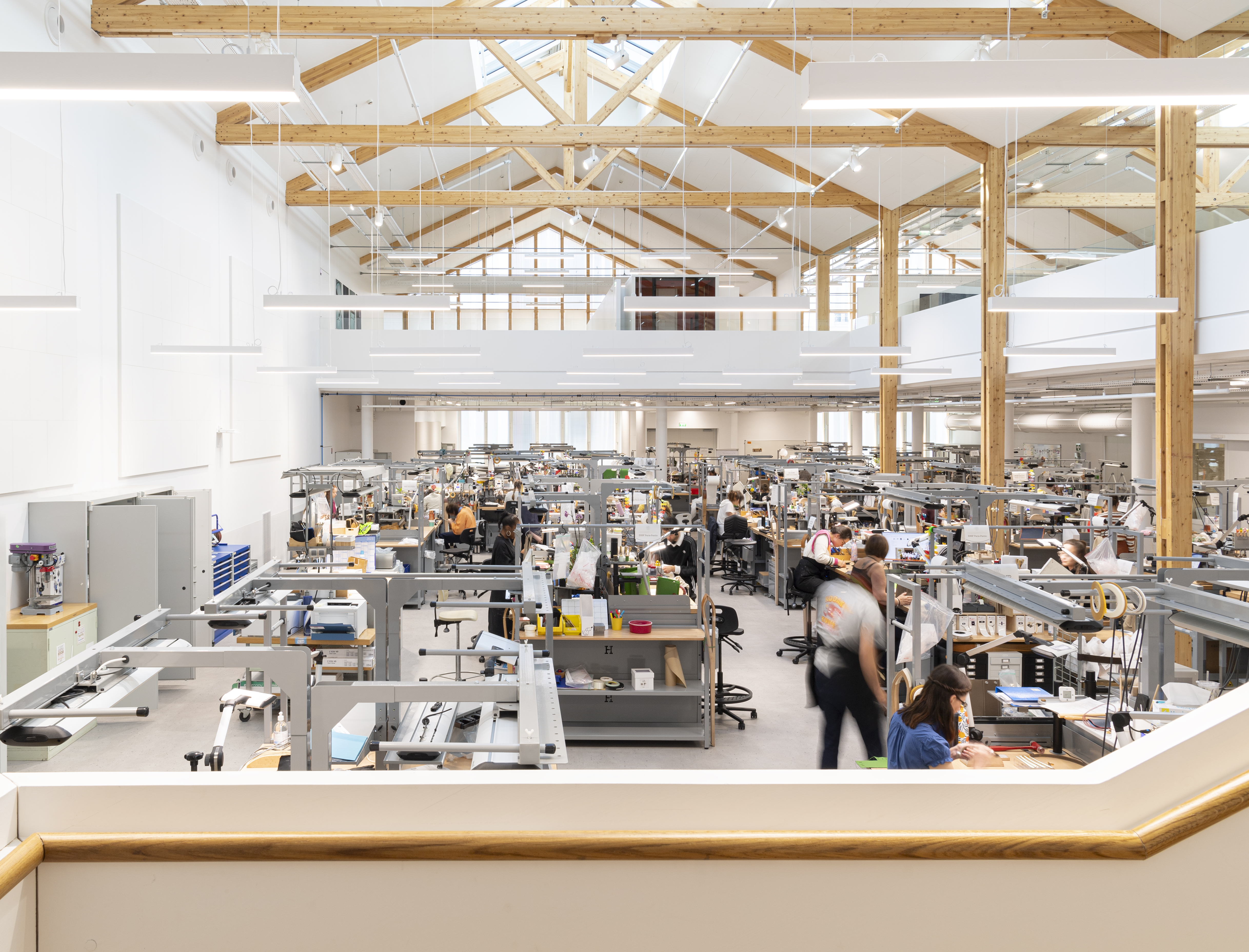 L’École Hermès des savoir-faire de Pantin - La Halle - Crédit : Benoît Teillet